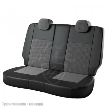 7 999 р. Чехлы для сидений Lord Autofashion Турин (экокожа/жаккард)  Chery Tiggo T11 (2005-2013) дорестайлинг (Черный, вставка Люкс-94)  с доставкой в г. Кемерово. Увеличить фотографию 2