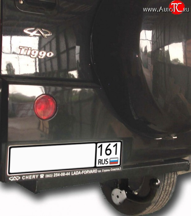 4 999 р. Фаркоп Лидер Плюс Chery Tiggo T11 дорестайлинг (2005-2013) (Без электропакета)  с доставкой в г. Кемерово