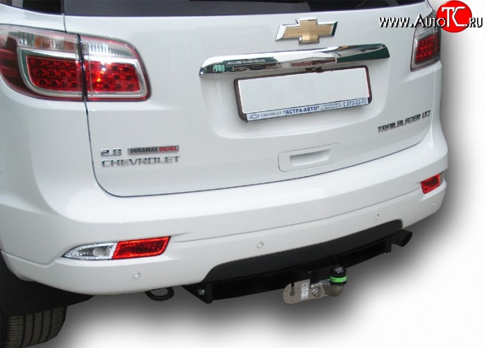 13 799 р. Фаркоп Лидер Плюс Chevrolet Trailblazer GM800 дорестайлинг (2012-2016) (Без электропакета)  с доставкой в г. Кемерово