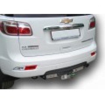 13 599 р. Фаркоп Лидер Плюс (съемный шар тип F, с нержавеющей пластиной) Chevrolet Trailblazer GM800 дорестайлинг (2012-2016) (Без электропакета)  с доставкой в г. Кемерово. Увеличить фотографию 3