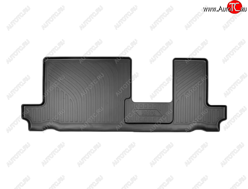 1 429 р. Коврик салона Norplast (3 ряд, 8 мест)  Chevrolet Traverse (2017-2022) дорестайлинг (Цвет: черный)  с доставкой в г. Кемерово