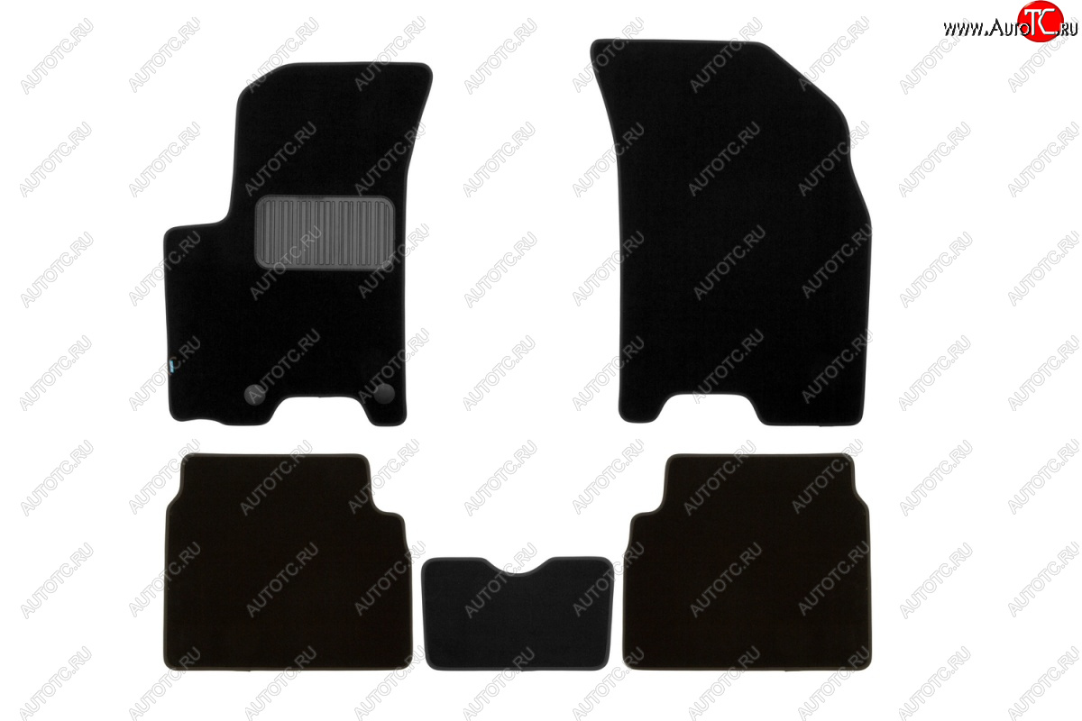 429 р. Текстильные коврики салона Klever Premium Chevrolet Aveo T250 седан рестайлинг (2006-2011)  с доставкой в г. Кемерово