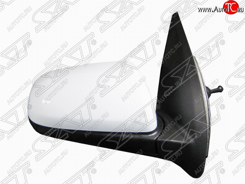 2 499 р. Правое боковое зеркало заднего вида SAT (механическое) Chevrolet Aveo T250 седан рестайлинг (2006-2011) (Неокрашенное)  с доставкой в г. Кемерово