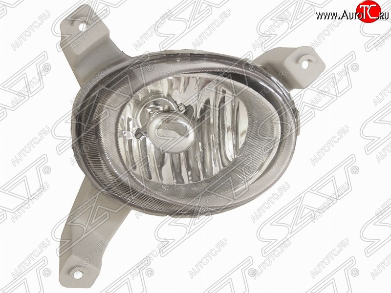 649 р. Правая противотуманная фара SAT (хрусталь) Chevrolet Aveo T250 седан рестайлинг (2006-2011)  с доставкой в г. Кемерово