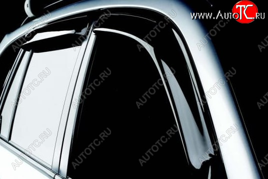 521 р. Дефлекторы окон Autoclover Chevrolet Aveo T300 хэтчбек (2011-2015)  с доставкой в г. Кемерово