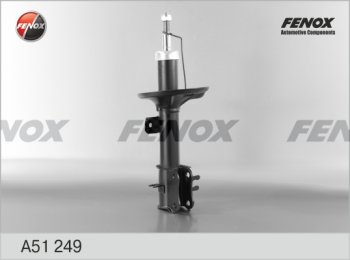 Правый амортизатор передний (газ/масло) FENOX Chevrolet Aveo T250 седан рестайлинг (2006-2011)