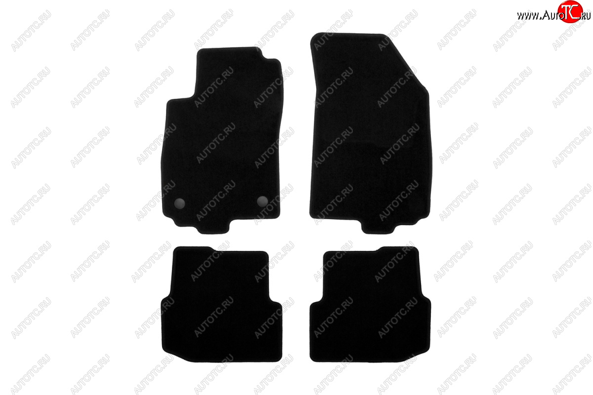 4 849 р. Текстильные коврики салона Klever Econom Chevrolet Aveo T300 седан (2011-2015)  с доставкой в г. Кемерово