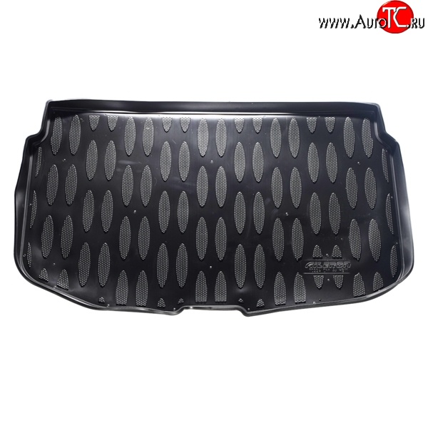 1 479 р. Коврик в багажник Aileron (полиуретан)  Chevrolet Aveo  T300 (2011-2015) хэтчбек  с доставкой в г. Кемерово