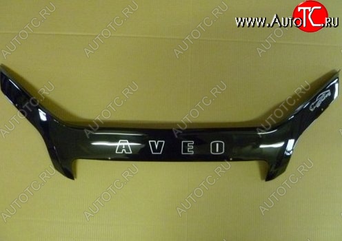 999 р. Дефлектор капота (рестайлинг) Russtal Chevrolet Aveo T200 седан (2003-2008)  с доставкой в г. Кемерово