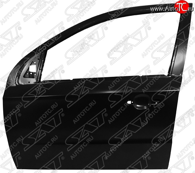 15 949 р. Левая дверь передняя SAT Chevrolet Aveo T250 седан рестайлинг (2006-2011) (Неокрашенная)  с доставкой в г. Кемерово