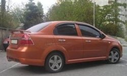 5 099 р. Пороги накладки CT v2 Chevrolet Aveo T250 седан рестайлинг (2006-2011) (Неокрашенные)  с доставкой в г. Кемерово. Увеличить фотографию 3