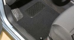 339 р. Коврики в салон Element 4 шт. (текстиль) Chevrolet Aveo T200 седан (2003-2008)  с доставкой в г. Кемерово. Увеличить фотографию 3