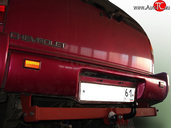 6 549 р. Фаркоп Лидер Плюс  Chevrolet Blazer  S15 (1995-1997) 5 дв. дорестайлинг (Без электропакета)  с доставкой в г. Кемерово