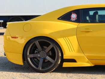 27 499 р. Пороги накладки MV Tuning. Chevrolet Camaro дорестайлинг (2008-2014) (Неокрашенные)  с доставкой в г. Кемерово. Увеличить фотографию 4