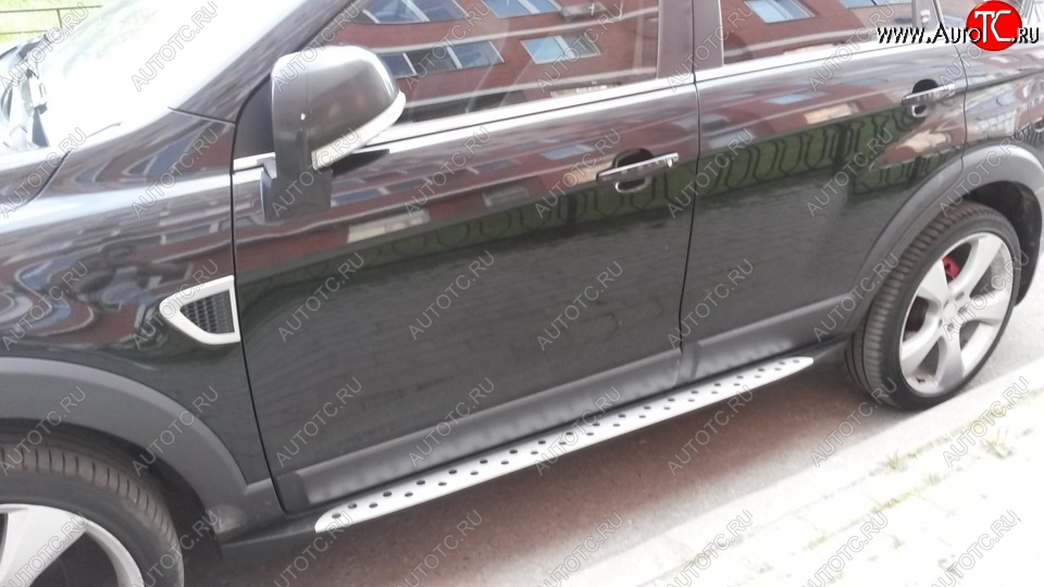 16 049 р. Пороги BMW Style Chevrolet Captiva  дорестайлинг (2006-2011)  с доставкой в г. Кемерово