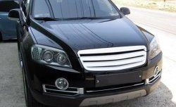 5 999 р. Решётка радиатора CT Chevrolet Captiva  дорестайлинг (2006-2011) (Неокрашенная)  с доставкой в г. Кемерово. Увеличить фотографию 3
