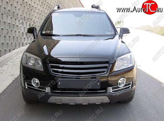 5 999 р. Решётка радиатора CT Chevrolet Captiva  дорестайлинг (2006-2011) (Неокрашенная)  с доставкой в г. Кемерово