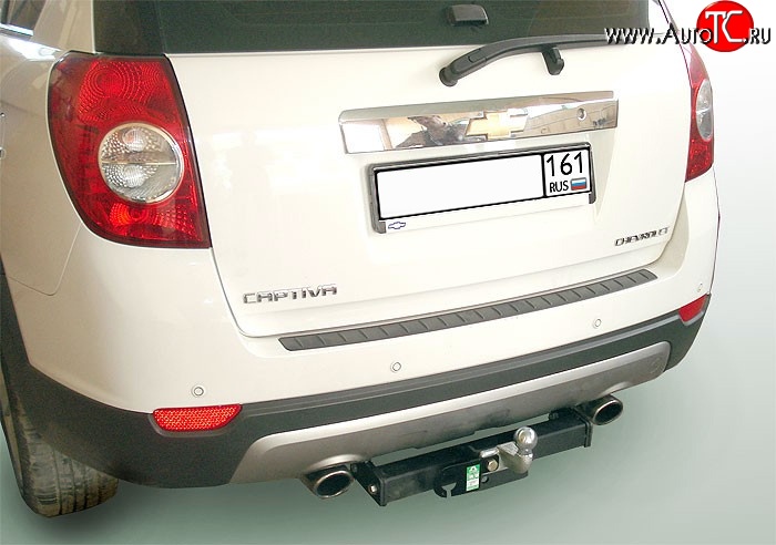 69 999 р. Фаркоп Лидер Плюс (до 2000 кг) Chevrolet Captiva  дорестайлинг (2006-2011) (Без электропакета)  с доставкой в г. Кемерово