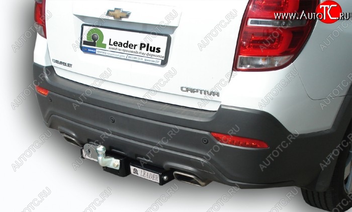 70 999 р. Фаркоп Лидер Плюс (съемный шар тип F, с нержавеющей пластиной) Chevrolet Captiva  дорестайлинг (2006-2011) (Без электропакета)  с доставкой в г. Кемерово