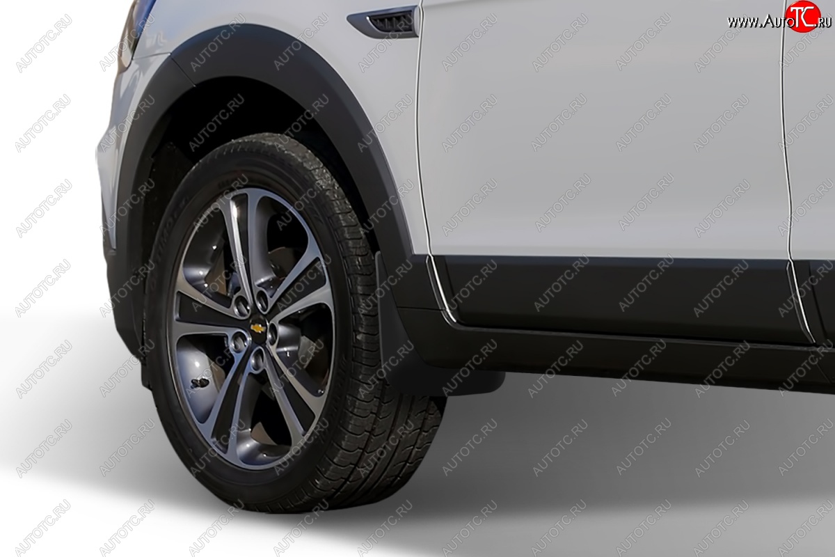 4 799 р. Брызговики передние Frosch Chevrolet Captiva 2-ой рестайлинг (2013-2016)  с доставкой в г. Кемерово