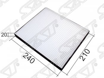 Фильтр салона SAT Chevrolet Cruze  HR51S,HR81S (2001-2008), Opel Agila  A (2000-2007), Subaru Justy (2003-2007), Suzuki Ignis (2003-2008), Suzuki Swift  HT51S (2000-2003), Suzuki Wagon R  MC22S,VC12S (2000-2002)
