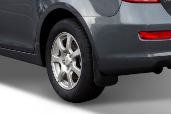 4 799 р. Задние брызговики Frosch Chevrolet Cruze J305 хэтчбек рестайлинг (2012-2015)  с доставкой в г. Кемерово. Увеличить фотографию 2