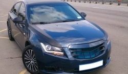 3 529 р. Радиаторная решётка (дорестайлинг) Sport v2 Chevrolet Cruze J305 хэтчбек рестайлинг (2012-2015) (Неокрашенная)  с доставкой в г. Кемерово. Увеличить фотографию 5