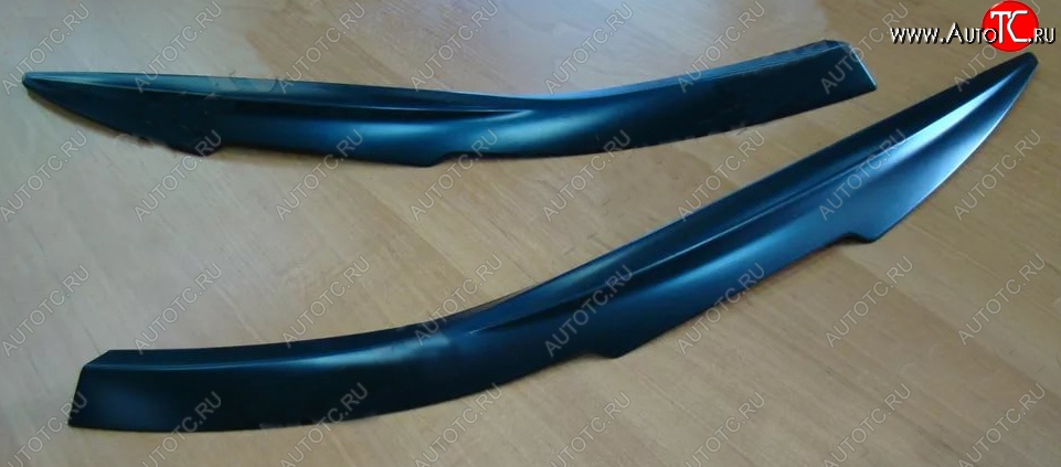 1 149 р. Реснички на фары Tuning-Sport v1 (фигурные)  Chevrolet Cruze ( J300,  J305) (2009-2015) седан дорестайлинг, хэтчбек дорестайлинг, седан рестайлинг, хэтчбек рестайлинг (Неокрашенные)  с доставкой в г. Кемерово