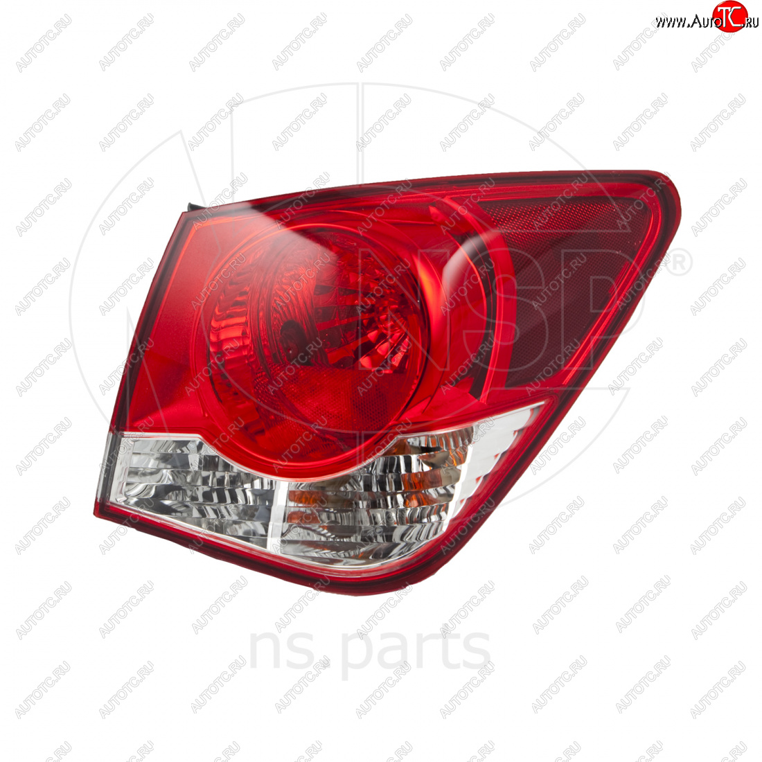 3 299 р. Фонарь задний правый наружный NSP Chevrolet Cruze J300 седан рестайлинг (2012-2015)  с доставкой в г. Кемерово