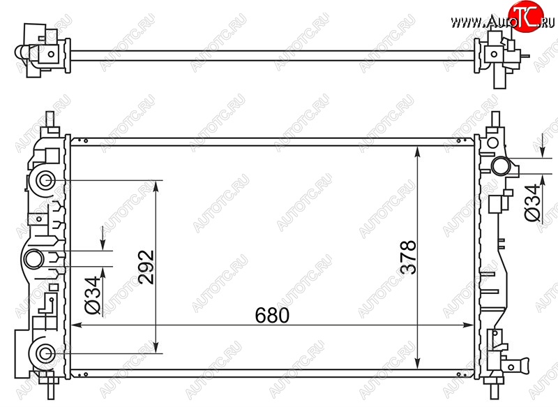6 349 р. Радиатор двигателя SAT (пластинчатый, МКПП/АКПП, Z20S1, LLW, Z20D1) Chevrolet Cruze J300 седан дорестайлинг (2009-2012) с доставкой в г. Кемерово Увеличить фотографию 1 6 349 р. Радиатор двигателя SAT (пластинчатый, МКПП/АКПП, Z20S1, LLW, Z20D1) Chevrolet Cruze J300 седан дорестайлинг (2009-2012) с доставкой в г. Кемерово