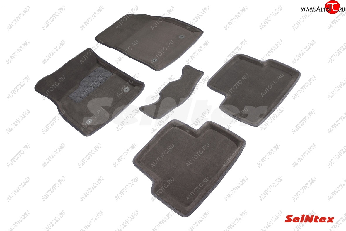 5 499 р. Комплект ковриков в салон Seintex (3D) Chevrolet Cruze J300 седан рестайлинг (2012-2015)  с доставкой в г. Кемерово