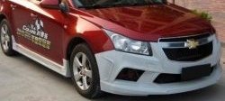 6 999 р. Передний бампер Sport Chevrolet Cruze J305 хэтчбек дорестайлинг (2009-2012) (Неокрашенный)  с доставкой в г. Кемерово. Увеличить фотографию 2