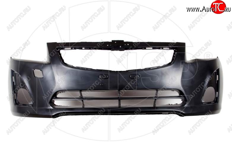 8 749 р. Бампер передний NSP Chevrolet Cruze J300 седан рестайлинг (2012-2015) (Неокрашенный)  с доставкой в г. Кемерово