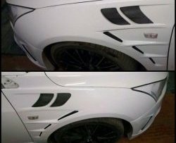 6 449 р. Передние крылья Sport Chevrolet Cruze J300 седан рестайлинг (2012-2015) (Неокрашенные)  с доставкой в г. Кемерово. Увеличить фотографию 2