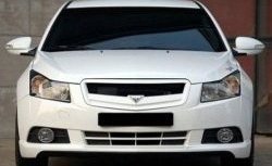 2 999 р. Решётка радиатора Road Runs style Chevrolet Cruze J305 хэтчбек рестайлинг (2012-2015) (Неокрашенная)  с доставкой в г. Кемерово. Увеличить фотографию 3