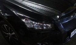 999 р. Реснички на фары CT Chevrolet Cruze J305 хэтчбек дорестайлинг (2009-2012) (Неокрашенные)  с доставкой в г. Кемерово. Увеличить фотографию 2