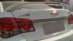 2 689 р. Спойлер M-VRS V2 Chevrolet Cruze J300 седан дорестайлинг (2009-2012) (Неокрашенный)  с доставкой в г. Кемерово. Увеличить фотографию 2