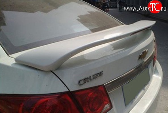 2 689 р. Спойлер M-VRS V2 Chevrolet Cruze J300 седан дорестайлинг (2009-2012) (Неокрашенный)  с доставкой в г. Кемерово