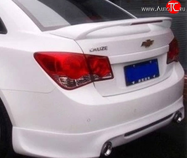 3 599 р. Спойлер M-VRS Chevrolet Cruze J300 седан дорестайлинг (2009-2012) (Неокрашенный)  с доставкой в г. Кемерово