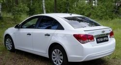 1 699 р. Лип спойлер RA Chevrolet Cruze J300 седан рестайлинг (2012-2015) (Неокрашенный)  с доставкой в г. Кемерово. Увеличить фотографию 2