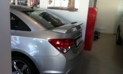 6 849 р. Спойлер LitCompany Chevrolet Cruze J300 седан дорестайлинг (2009-2012) (Неокрашенный)  с доставкой в г. Кемерово. Увеличить фотографию 4