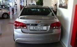 6 849 р. Спойлер LitCompany Chevrolet Cruze J300 седан дорестайлинг (2009-2012) (Неокрашенный)  с доставкой в г. Кемерово. Увеличить фотографию 6