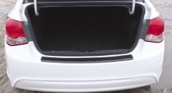 979 р. Защитная накладка на задний бампер RA Chevrolet Cruze J300 седан рестайлинг (2012-2015)  с доставкой в г. Кемерово. Увеличить фотографию 4