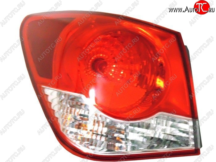 2 199 р. Левый внешний фонарь SAT Chevrolet Cruze J300 седан дорестайлинг (2009-2012)  с доставкой в г. Кемерово