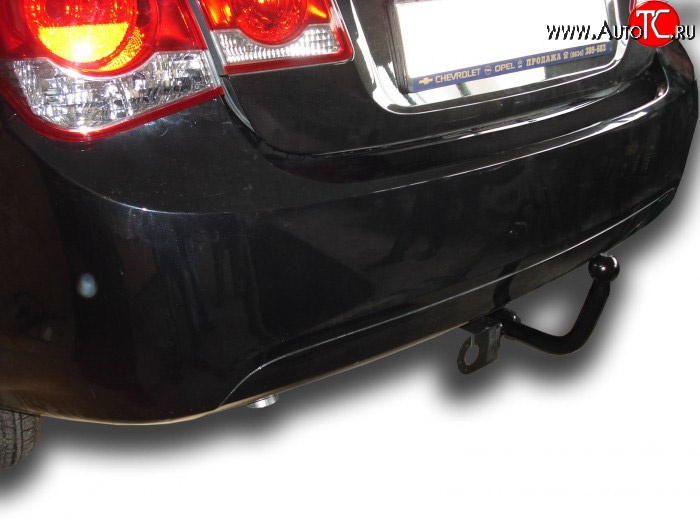 61 999 р. Фаркоп Лидер Плюс Chevrolet Cruze J300 седан дорестайлинг (2009-2012) (Без электропакета)  с доставкой в г. Кемерово