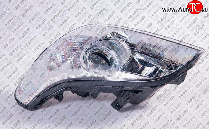 4 549 р. Левая фара UKOR AUTO (с мех. корректором) Chevrolet Epica V250 (2006-2012)  с доставкой в г. Кемерово