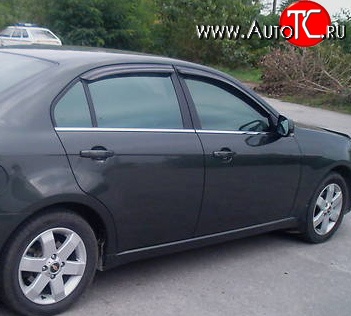 521 р. Дефлекторы окон (ветровики) Novline 4 шт Chevrolet Epica V250 (2006-2012)  с доставкой в г. Кемерово