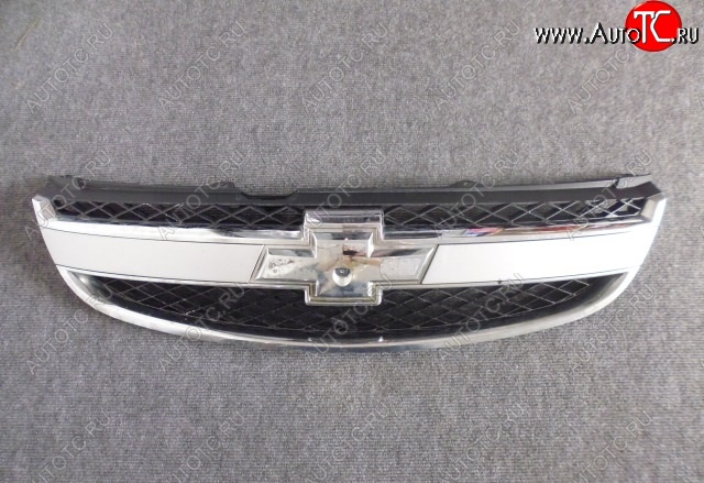 2 499 р. Решетка радиатора SPARD Chevrolet Epica V250 (2006-2012) (Неокрашенная)  с доставкой в г. Кемерово