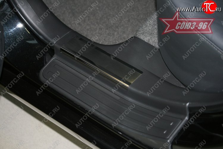2 249 р. Накладки на внутреннюю пластиковую часть порога Souz-96  Chevrolet Epica  V250 (2006-2012)  с доставкой в г. Кемерово