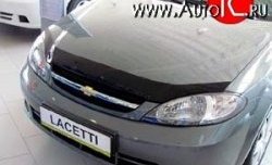 2 069 р. Дефлектор капота NovLine Daewoo Gentra KLAS седан (2012-2016)  с доставкой в г. Кемерово. Увеличить фотографию 2